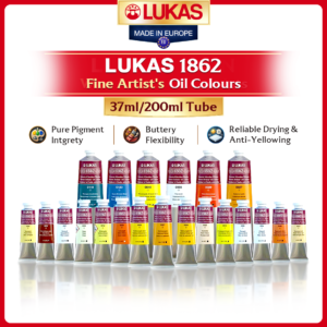 LUKAS 1862 Finest Artists Oil Paints-Master Quality (37ml Tube)