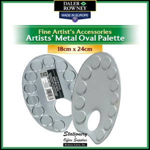 Daler Rowney Metal Pallete, Oval